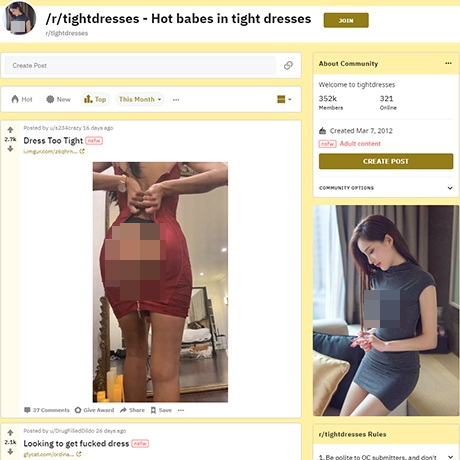 Tight Dresses – Hot Girls in Form-Fitting Dresses on Reddit