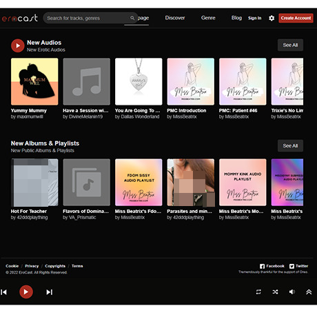 EroCast Review – Free Erotic Audio & ASMR Porn Sites