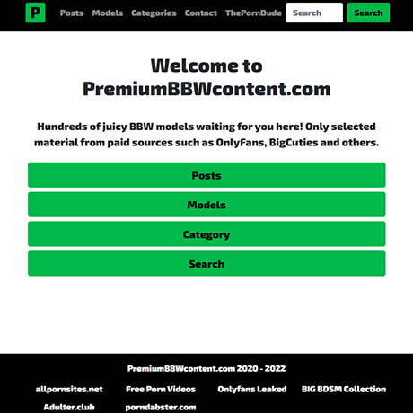 PremiumBBWContent – Free BBW Porn Collection from Premium Sites