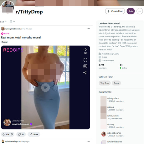 Reddit Titty Drop – Everything About the R/TittyDrop Subreddit