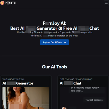 PornJoy – AI Porn Generator and Image Creator | AI Porn Sites