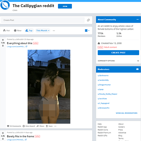 Reddit Ass – The Top Subreddit for Juicy Booty Content