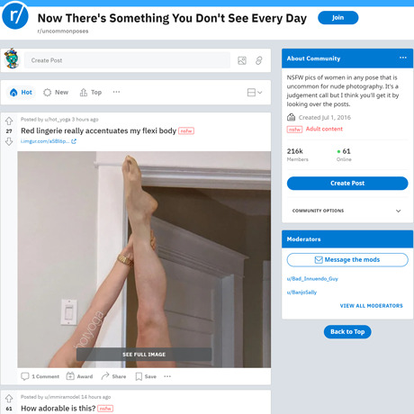 Uncommon Poses – Creative NSFW Poses on Reddit
