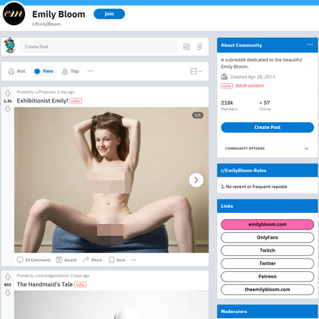 Emily Bloom – Artistic Nude Subreddit for Elegant Erotica