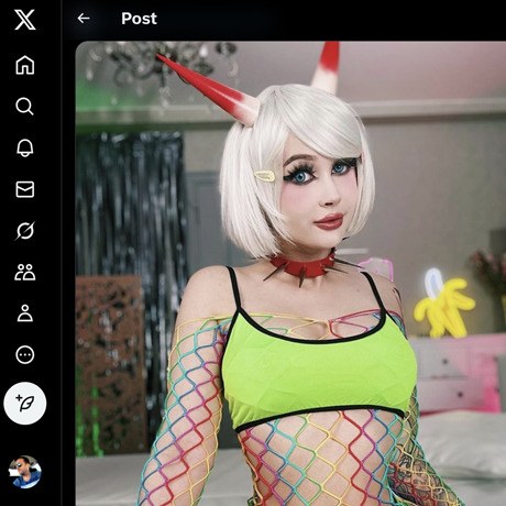 Purple Bitch – Real-Life Hentai Cosplay Anal Action on Twitter