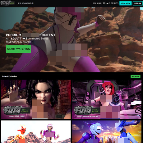 Futa Sentai Squad – High-Quality Futanari Cartoon Series | Adult Time Network