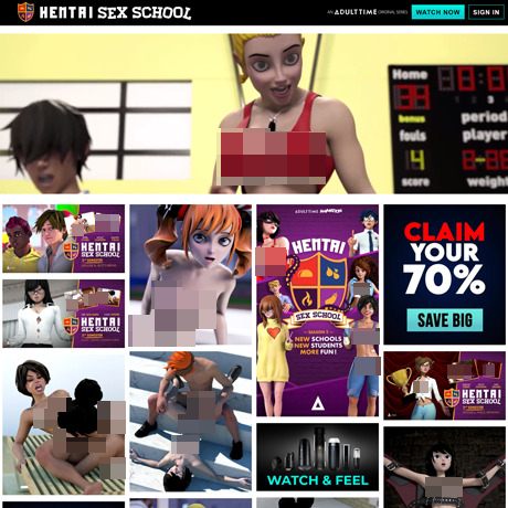 Hentai Sex School – Premium 3D Hentai and Adult Animation Network