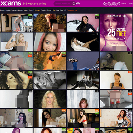 XCams – Live Sex Cams and European Cam Models