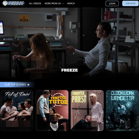 Freeze XXX – Premium Extreme Porn Site with a Time-Freeze Theme