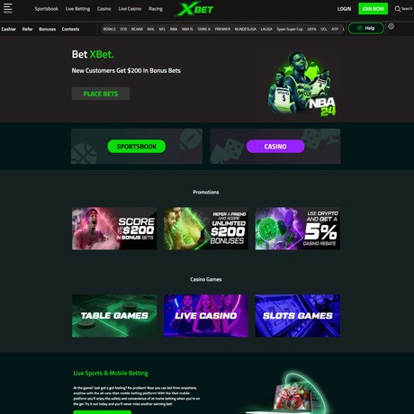 XBet – Online Sportsbook & Casino with Diverse Betting Options