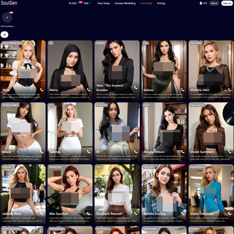 SoulGen – AI-Powered Sex Chat and Custom Image Generation