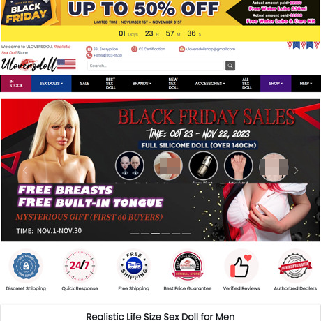 ULoversDoll – Sex Doll Shop with Unique Dolls and Alternatives
