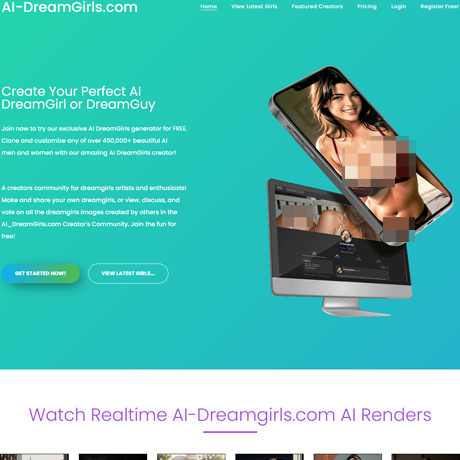 AI DreamGirls Review – Custom AI Porn Generator with Realistic Images