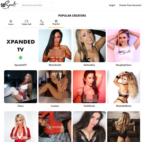 SoSpoilt – Premium OnlyFans Site with Live Cams & Phone Sex