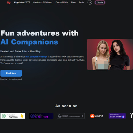 AI Girlfriend WTF – AI Sex Chat Site with Hentai and Kink