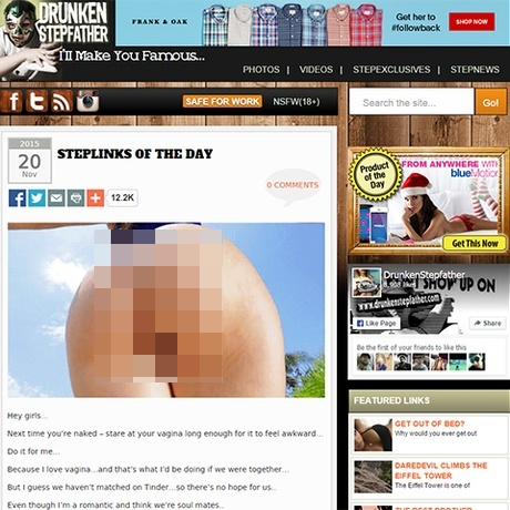 DrunkenStepfather – Celebrity Nude Blog and Funny Videos