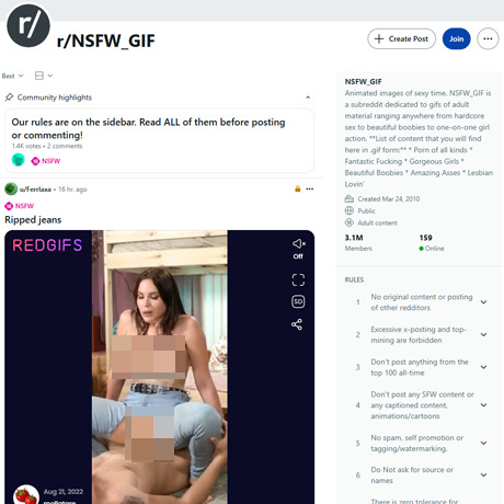 Reddit NSFW GIF – Curated Collection of Hot Adult GIFs