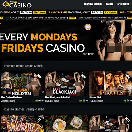 PlayHubCasino – Adult Casino Games with Live Sexy Dealers