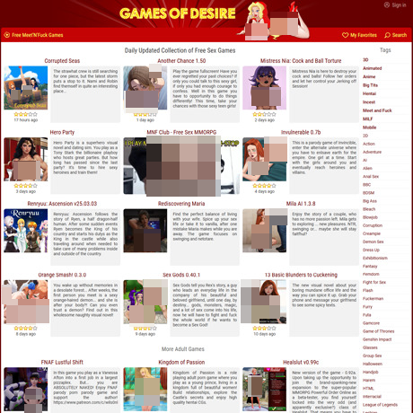 Games Of Desire – Play Free Hentai and Meet-n-Fuck Games