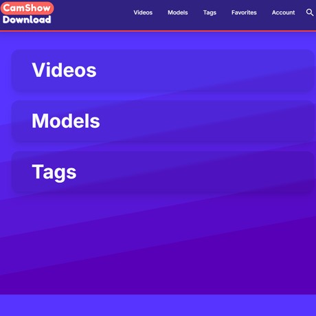 CamShowDownload – Premium Cam Show Downloads and Similar Sites