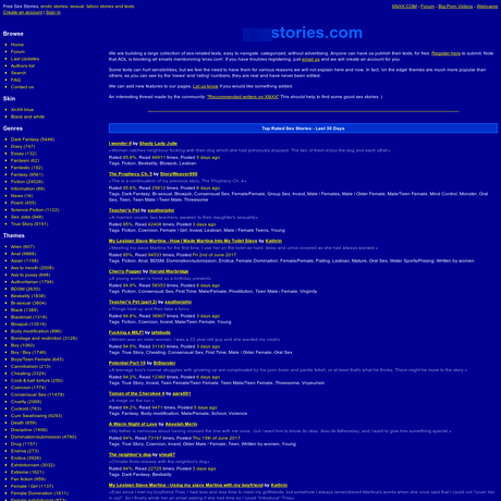 SexStories – Free Erotic Stories with Active Community | SexStories.com