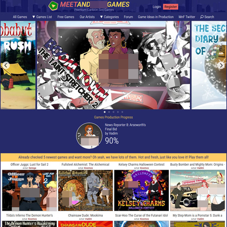 Meet And Fuck Games – Cartoon Adult Games for Fans of Interactive Fun