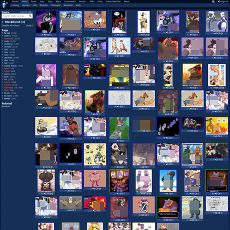 E621 – Furry Danbooru Image Board with Vast Content