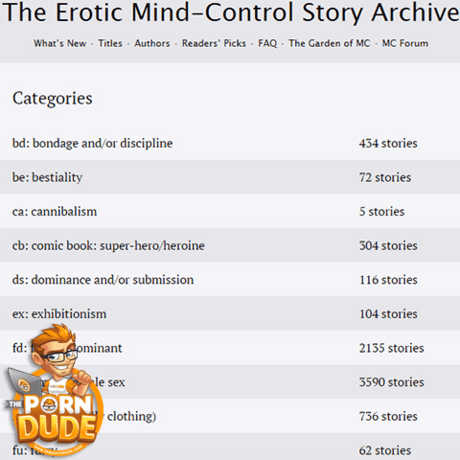 MCStories – Your Source for Erotic Mind Control Stories