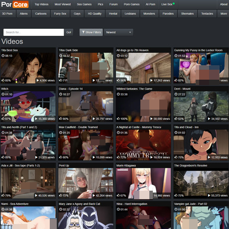 PorCore – Free 3D Hentai and Porn Videos Online
