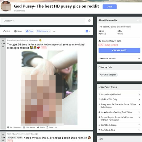 God Pussy – HD Shaved Pussy Close-Ups on Reddit