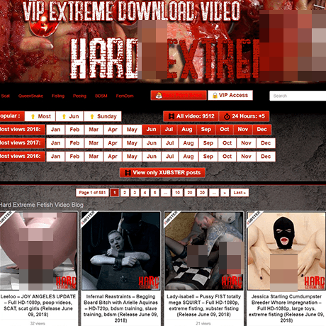 Hard-Extreme – The Most Extreme Fetish Porn and Download Platform