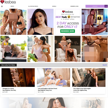 Lesbea – Premium Lesbian Porn Site with Sensual Girl-on-Girl Videos