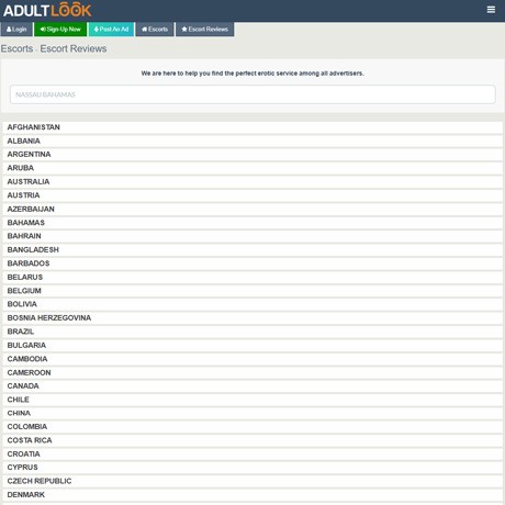 AdultLook – Escort Directory & Community Reviews