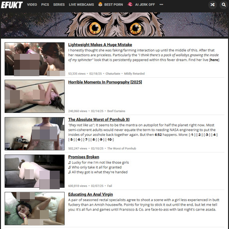 eFukt – Funny Porn Sites and Hilarious Adult Content