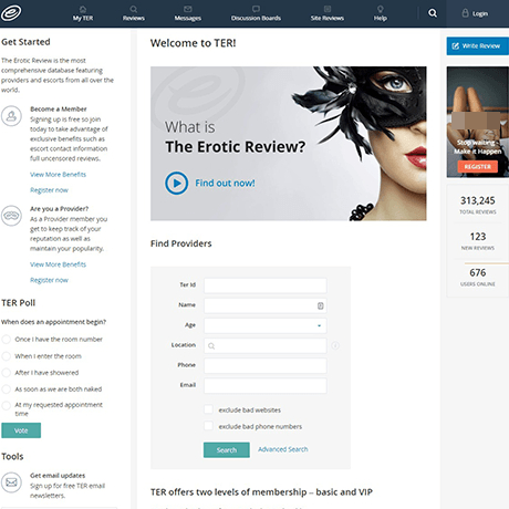 The Erotic Review – Honest Escort Reviews from Real Users