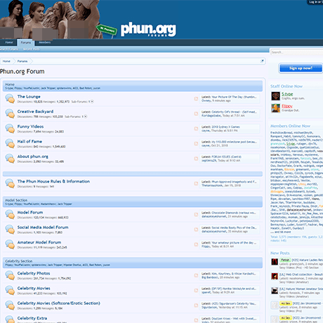 Phun Forum – A Thriving Adult Forum with Celebrity and Amateur Content