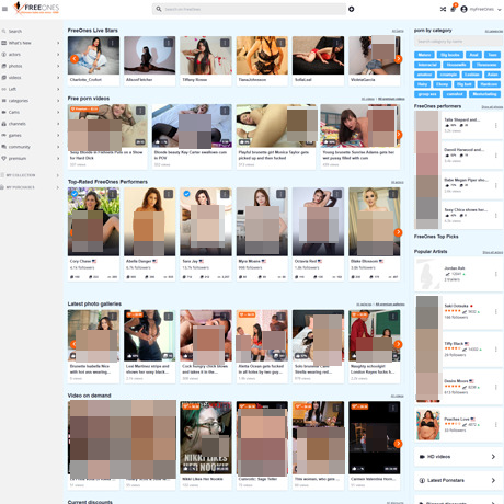 FreeOnes – Pornstar Database & Active Adult Community
