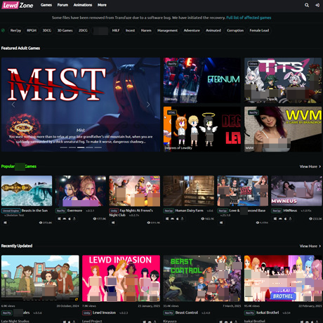 LewdZone - Free Adult Games & Hentai Parody Animations | Sex Games