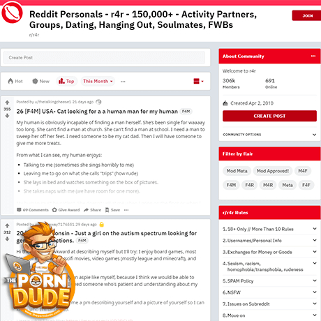 Reddit r4r – Explore NSFW Personals and Kinky Connections