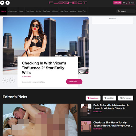 Fleshbot – Popular Porn Blog for Connoisseurs