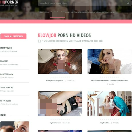 HQporner – Free Blowjob Videos & HD Porn Categories