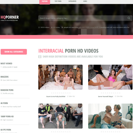 HQporner – Free Interracial Porn Videos & HD Tube Site