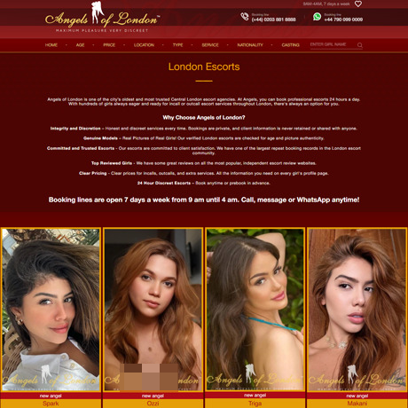 Angels of London – Escort Agency in London | Honest Review