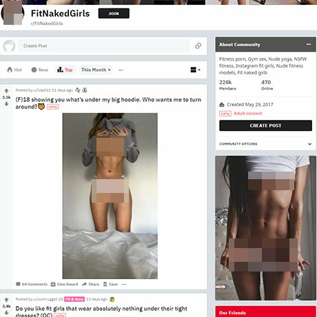 FitNakedGirls – Naked Athletic Women on Reddit | NSFW