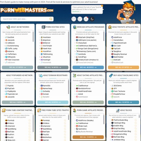 Porn Webmasters – Resources to Make Money with Adult Sites