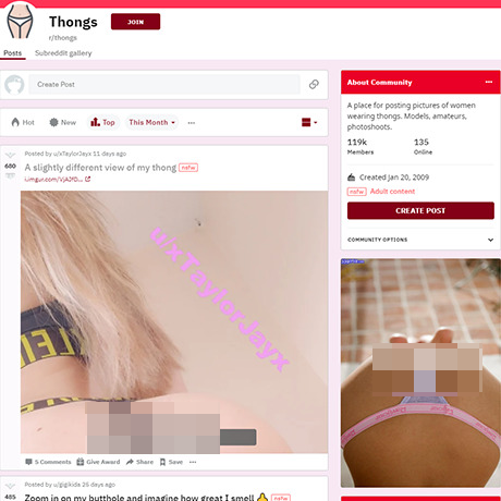 Reddit r/Thongs – The Go-To Subreddit for Thong Content