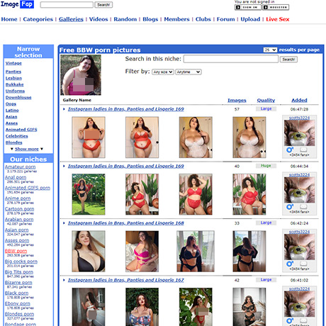 ImageFap BBW – Huge Library of BBW Galleries and Amateur Content