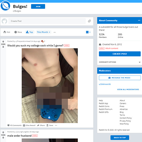 Bulges – Subreddit for Women Who Enjoy Bulge Anticipation