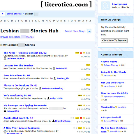 Literotica Lesbian Stories – Read Thousands of Horny Lesbian Erotica and Sex Stories Online
