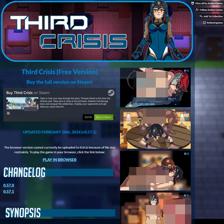 Third Crisis – Free Tactical RPG with Fully Animated Sex Scenes | Free Sex Games